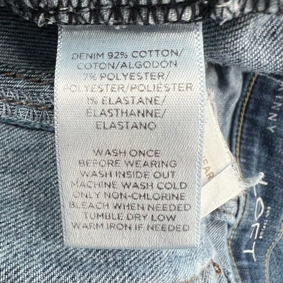 Ann Taylor LOFT Modern Skinny Fit Distressed Jeans Size 26 Women's - Picture 6 of 6